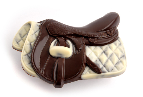 Chocolate saddle