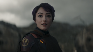 Natasha Liu Bordizzo as Sabine Wren in Ahsoka Episode 6