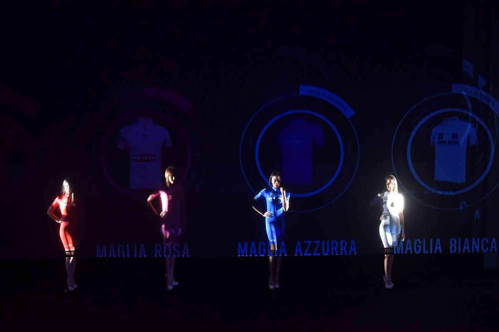 The jerseys for the 2015 Giro d'Italia