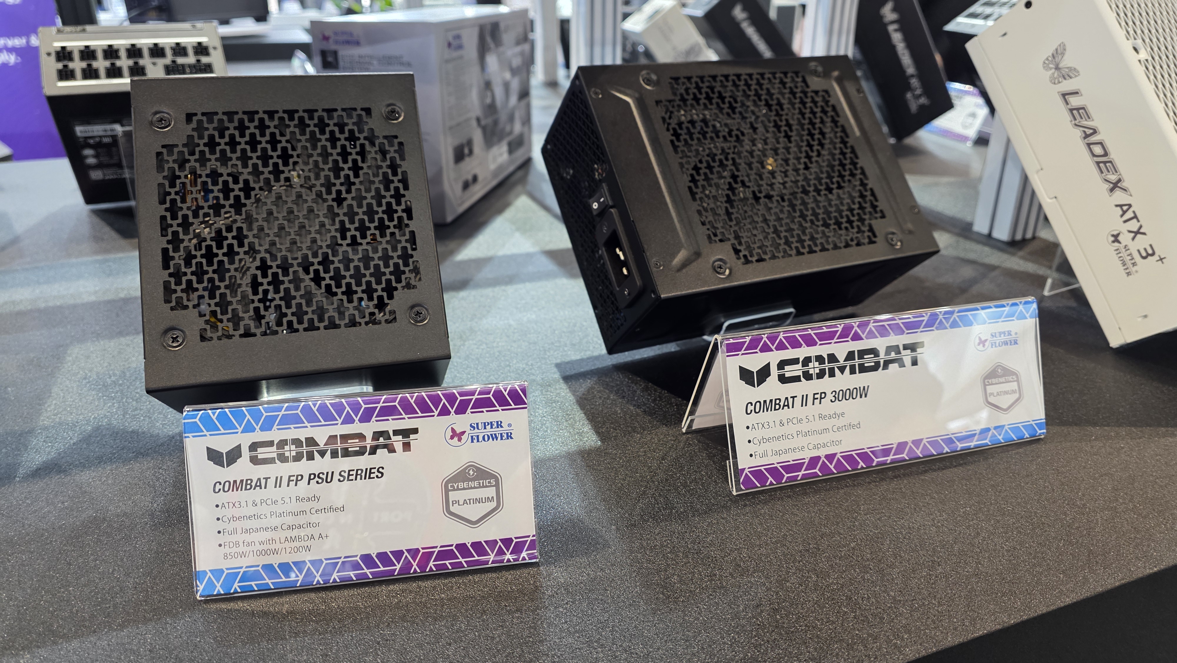 Super Flower Combat PSUs at Computex