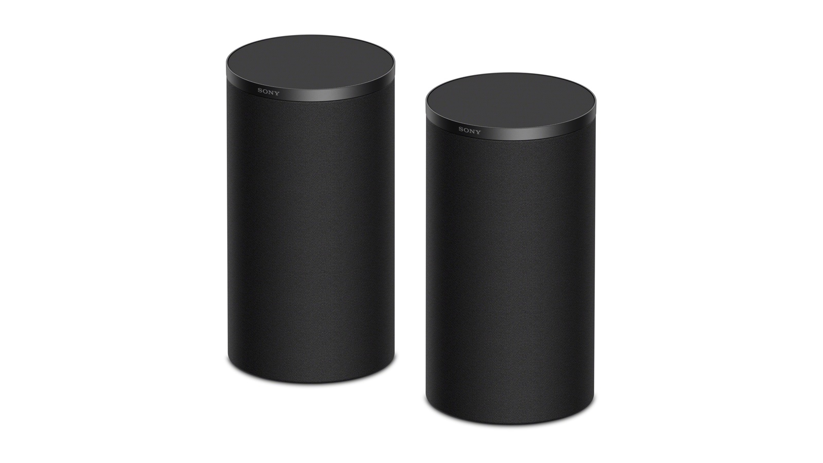 A pair of Sony Bravia Theatre Rear speakers, pictured against a white background.