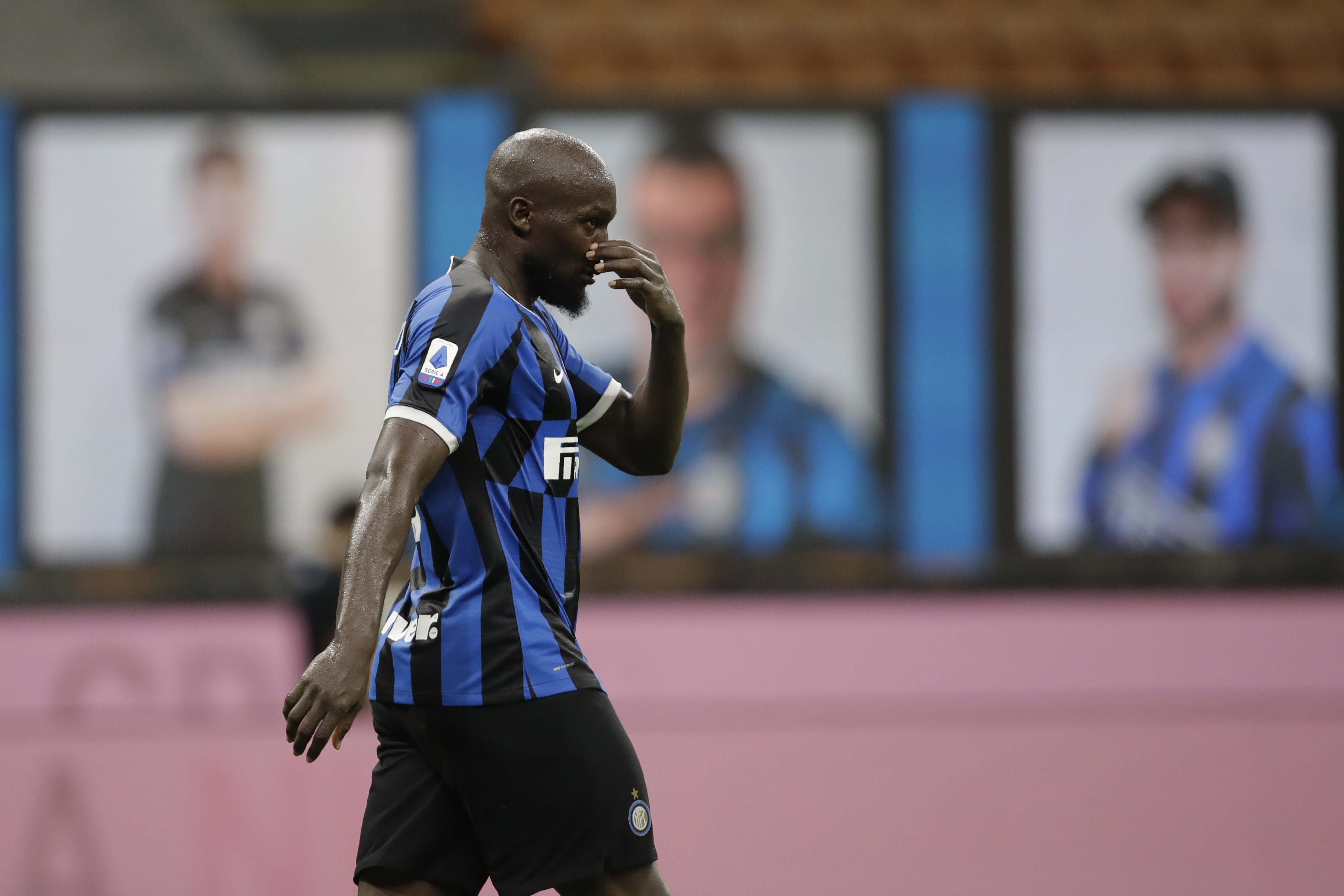 Inter Milan striker Romelu Lukaku endured frustration against Fiorentina