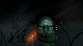 The larvae-like Combine Advisors have psychic abilities and prove a fearsome foe in Half-Life 2.