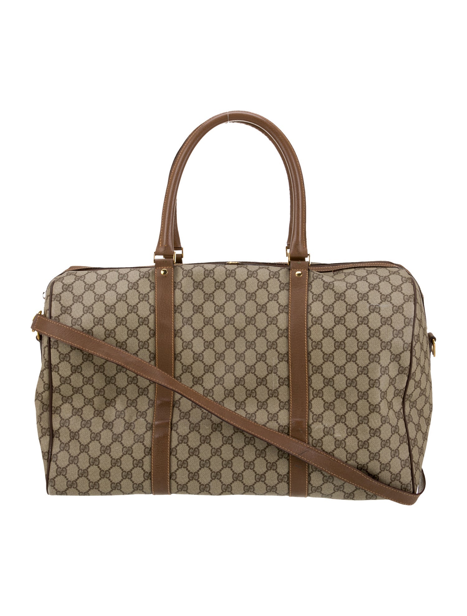 Gg Supreme Weekender Bag Vintage