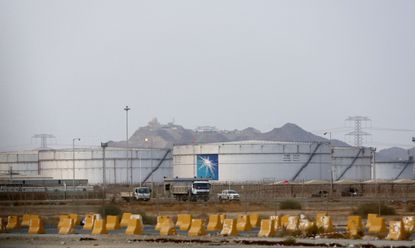 Saudi Arabia oil strikes.