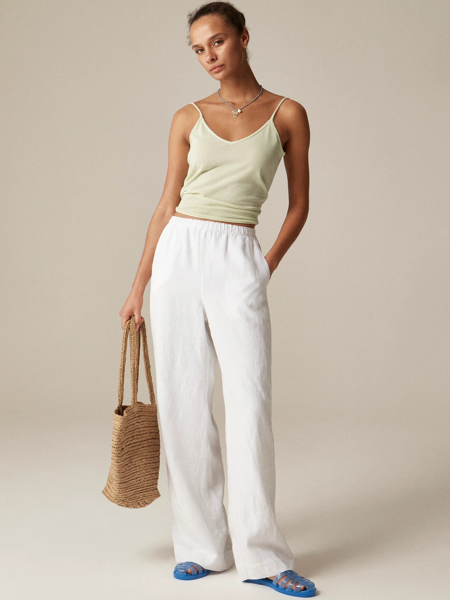 J.Crew, Stratus Pant in Linen