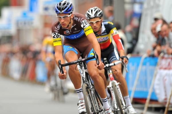 Jan Denuwelaere (Style &amp; Concept) leads Niels Albert (BKCP Powerplus)