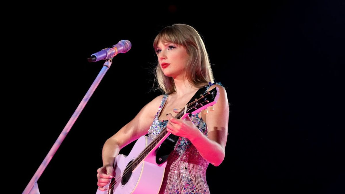 Taylor Swift performs onstage for the opening night of &quot;Taylor Swift | The Eras Tour&quot; at State Farm Stadium on March 17, 2023