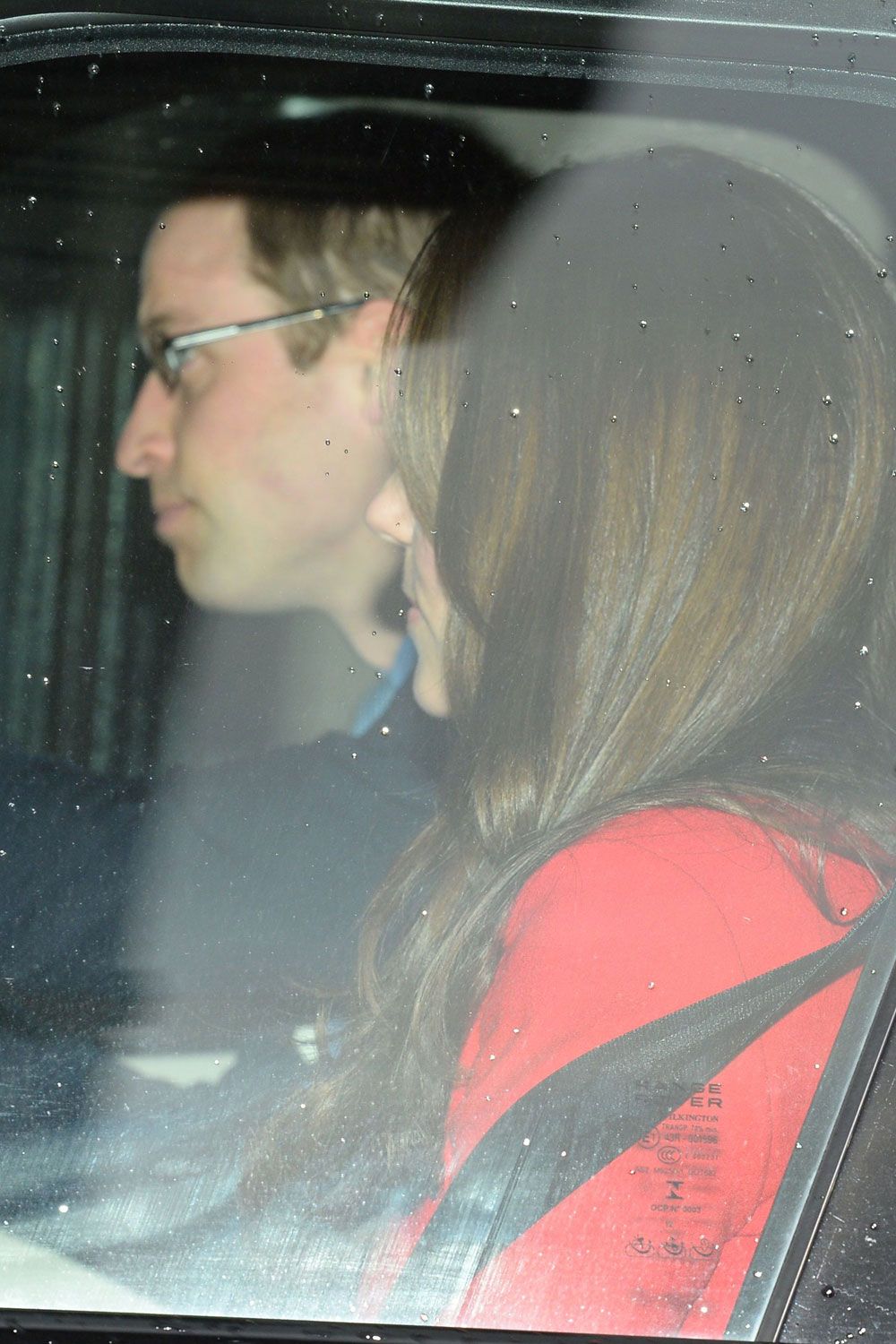 Kate Middleton and Prince William arrive at Buckingham Palace