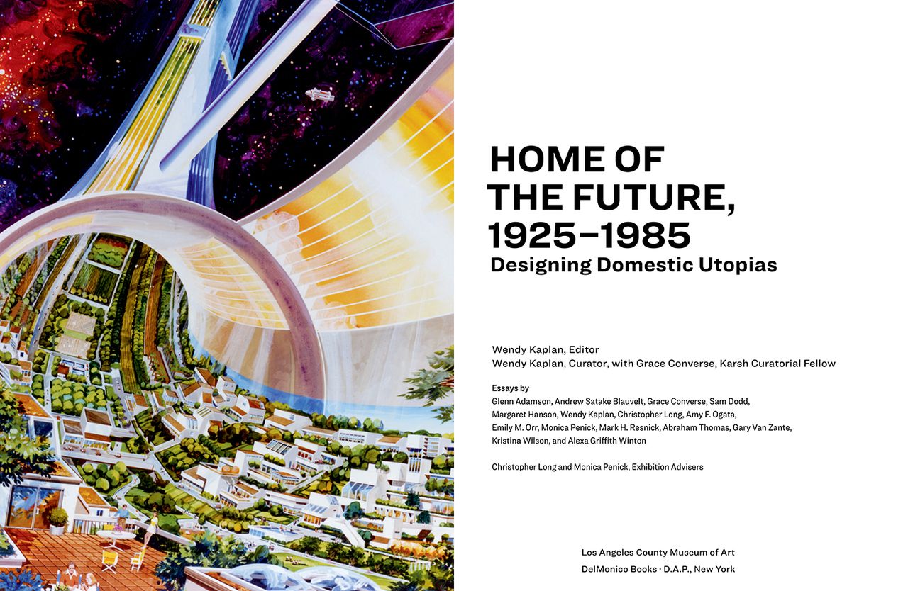 A selection of spreads from House of the Future