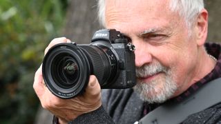 Nikon Z6 II full-frame camera being used by reviewer Rod Lawton