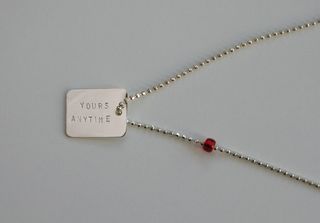 'Yours Anytime' fat tag