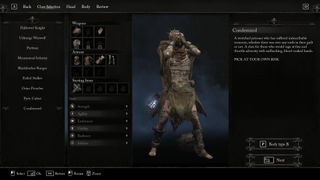 Lords of the Fallen Condemned class