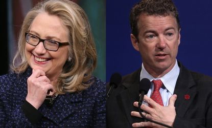 Hillary Clinton and Rand Paul