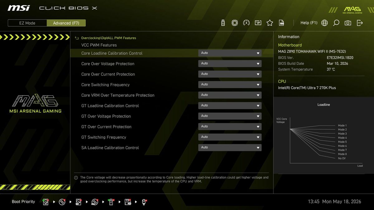 MSI MAG Z890 Tomahawk Wifi II