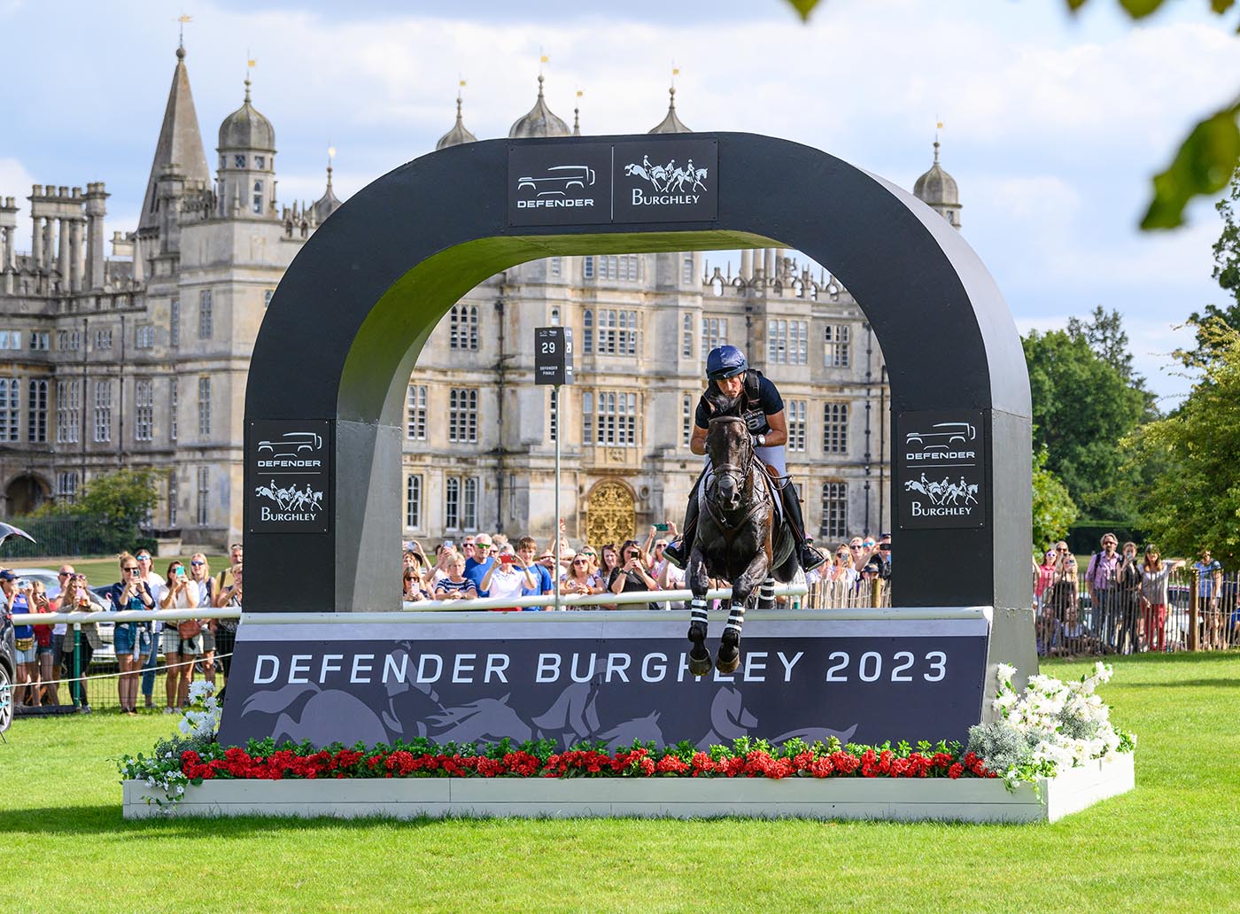Burghley Horse Trials special prizes: Tim Price and Vitali, whose groom Kerryn Edmands won the runner-up horse care prize