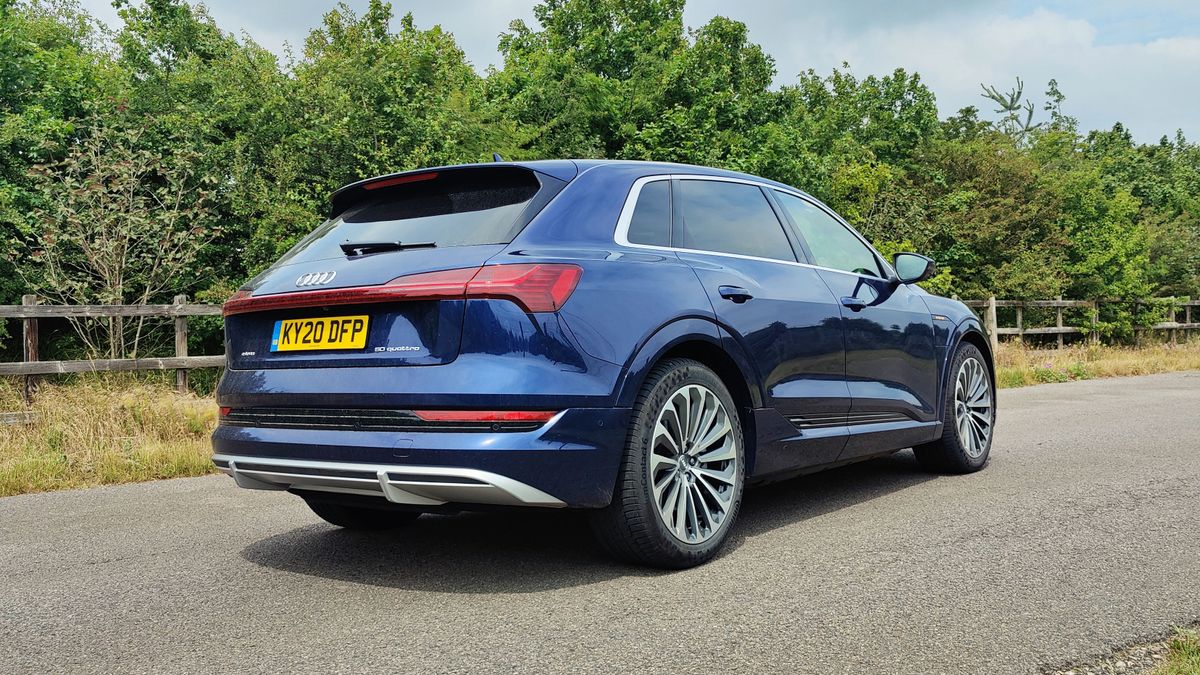 Audi etron driving the first allelectric Audi TechRadar