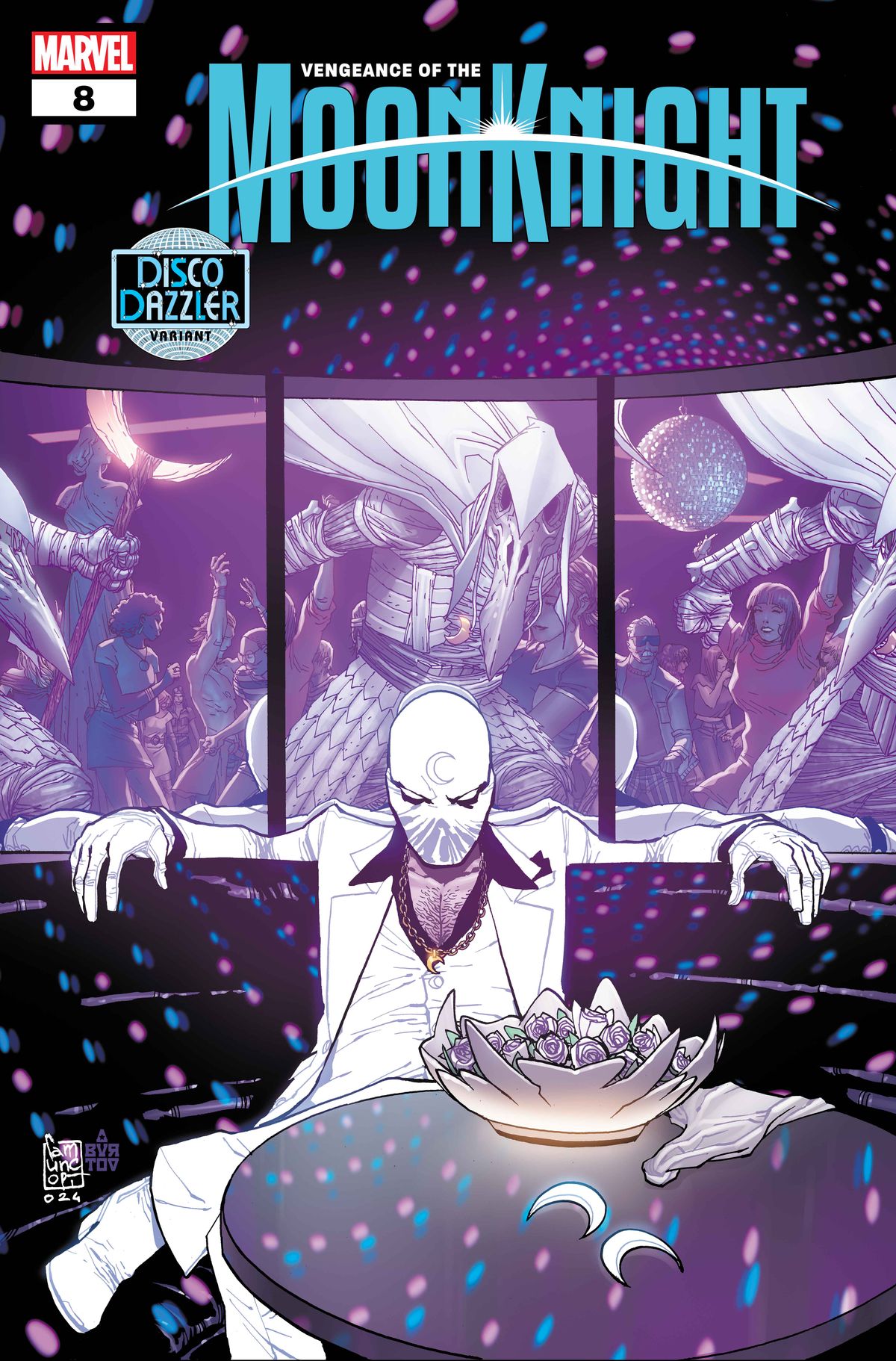 Disco Dazzler variant covers