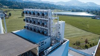 Climeworks, a Swiss company, has opened a facility that can extract carbon dioxide from the atmosphere and resell it.