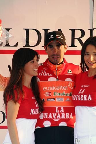 Egoi Martinez De Esteban (Euskaltel - Euskadi) holds an impressive mountains classification lead after day one.
