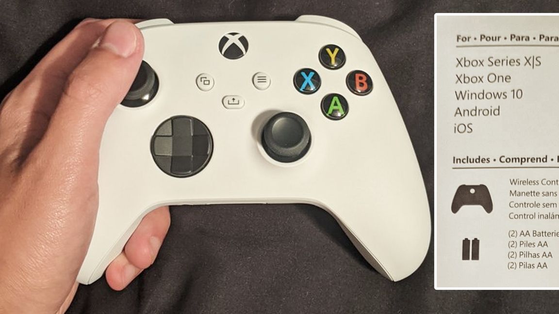 Manette Xbox One MICROSOFT Control Pad Wireless Black Officiel
