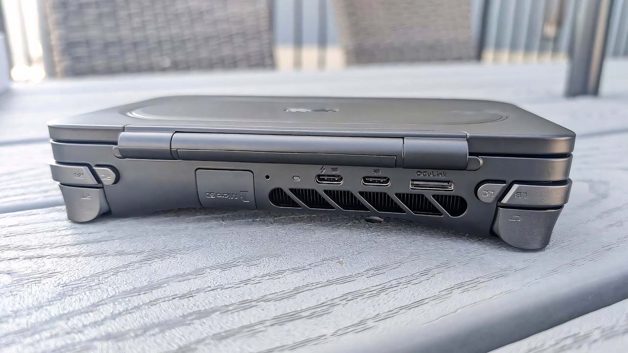 AYANEO Flip DS ports.