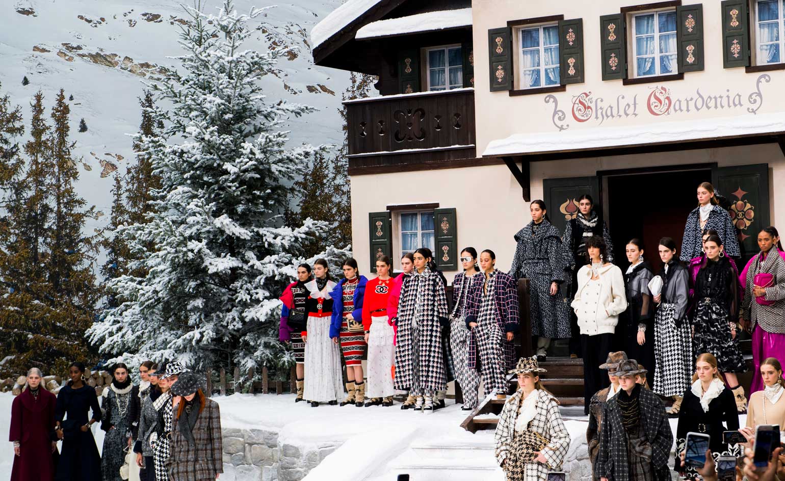 Karl Lagerfeld's Last Chanel Show is a Snowy Winter Wonderland