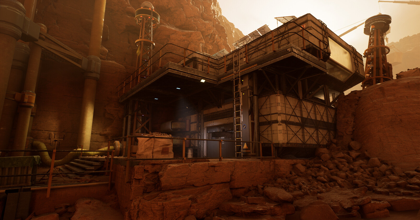 Concept art for video games