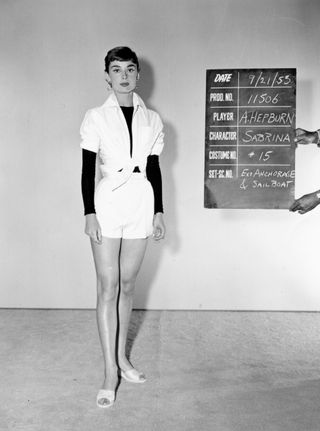Costume test for Sabrina, 1953