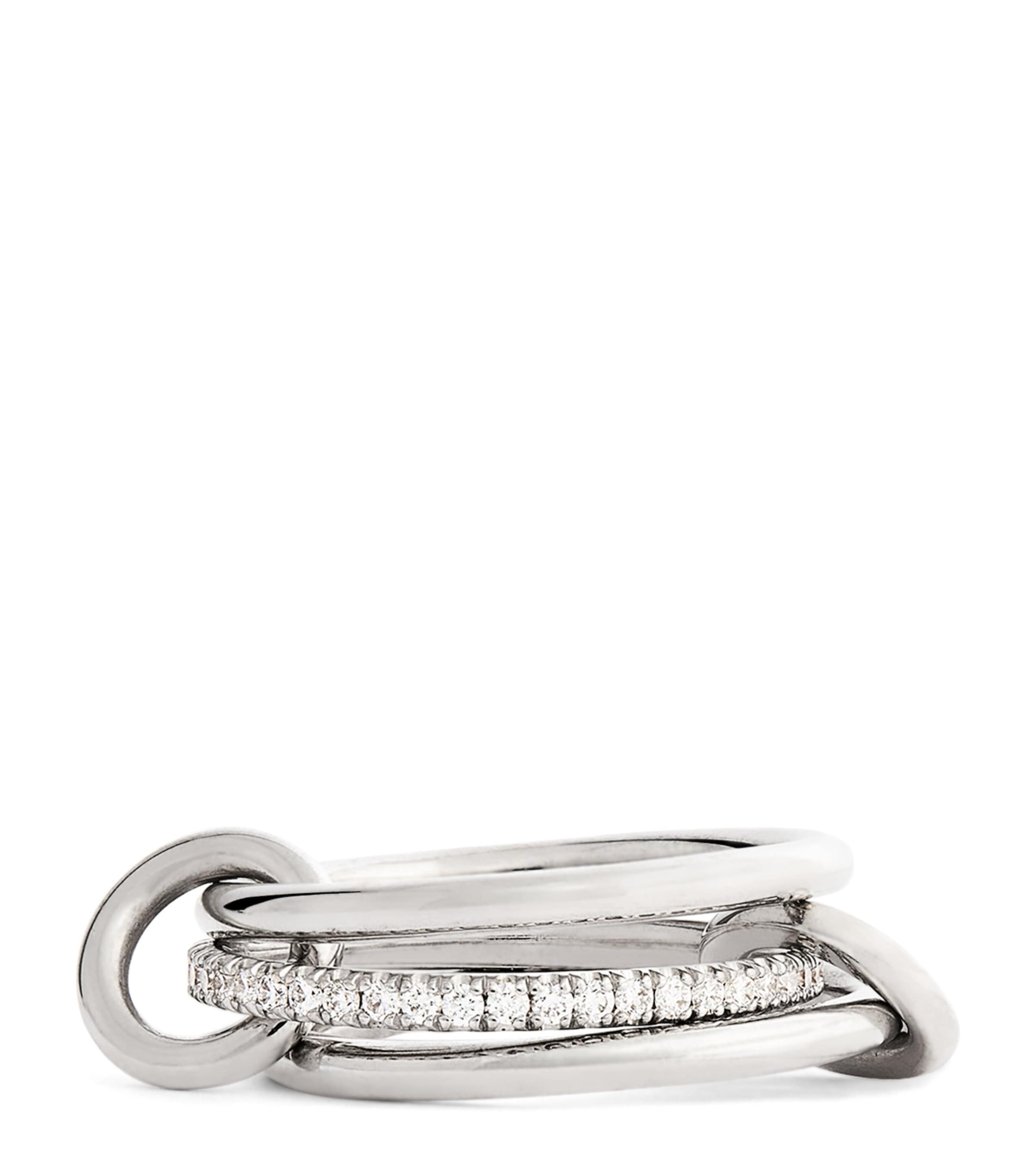 Spinelli Kilcollin White Gold and Diamond Sonny Ring