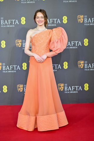 Emma Stone at the BAFTAs