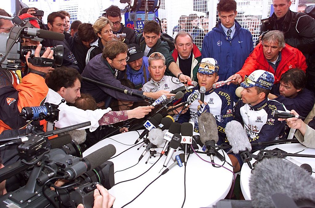 The Festina Affair sparked a media storm