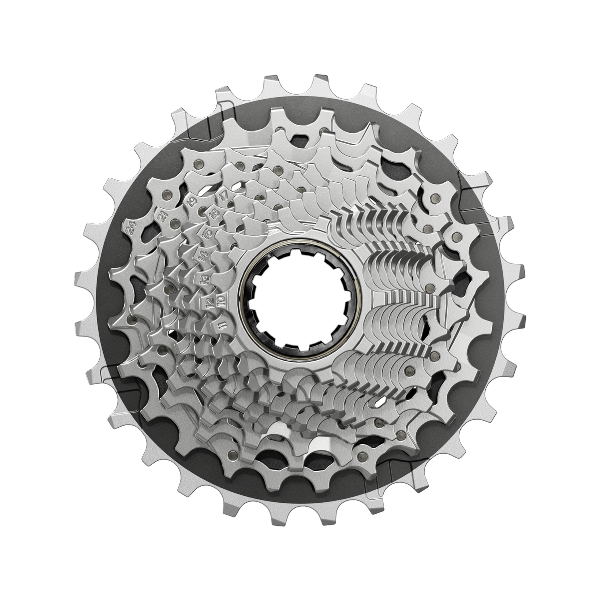 A SRAM Force AXS cassette