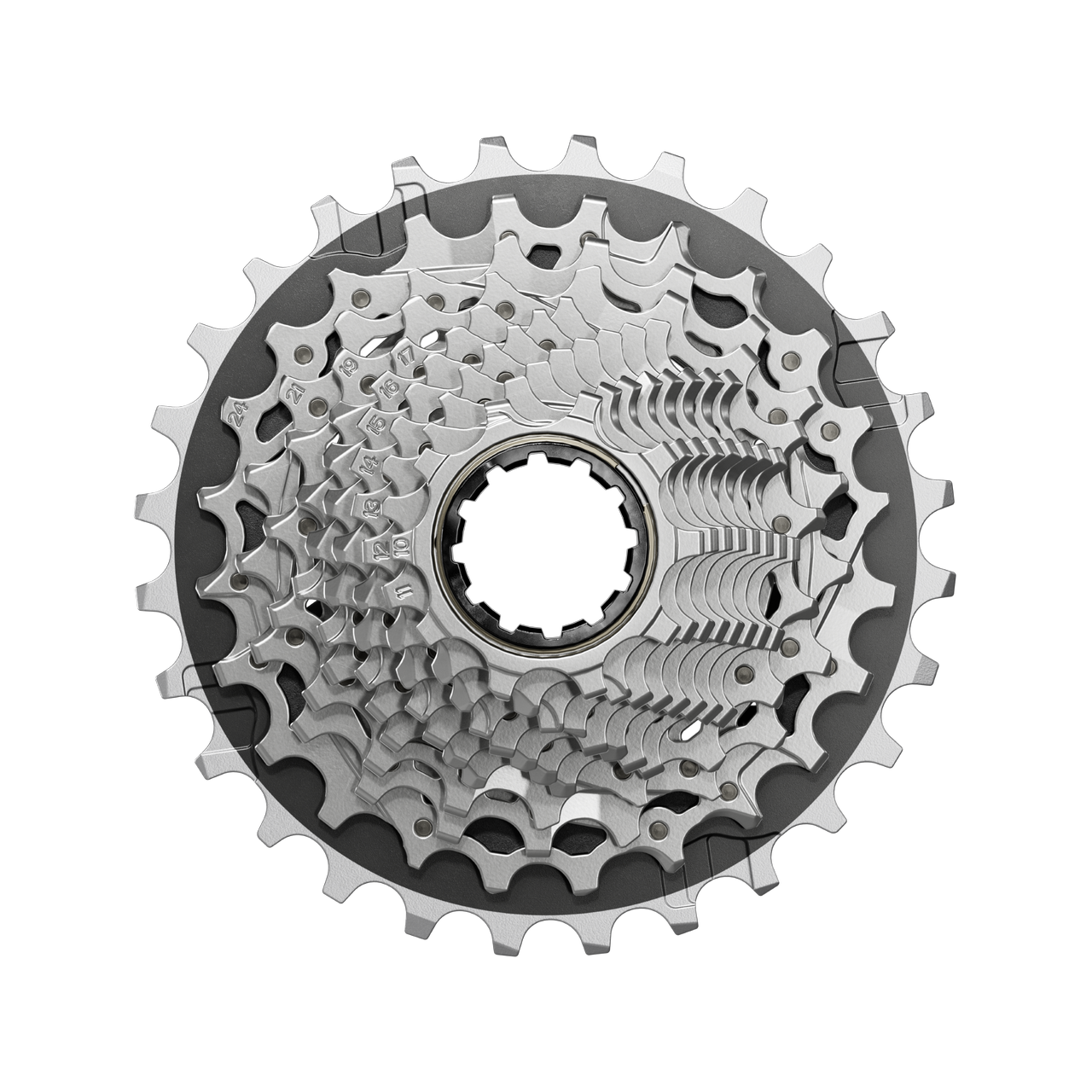A SRAM Force AXS cassette