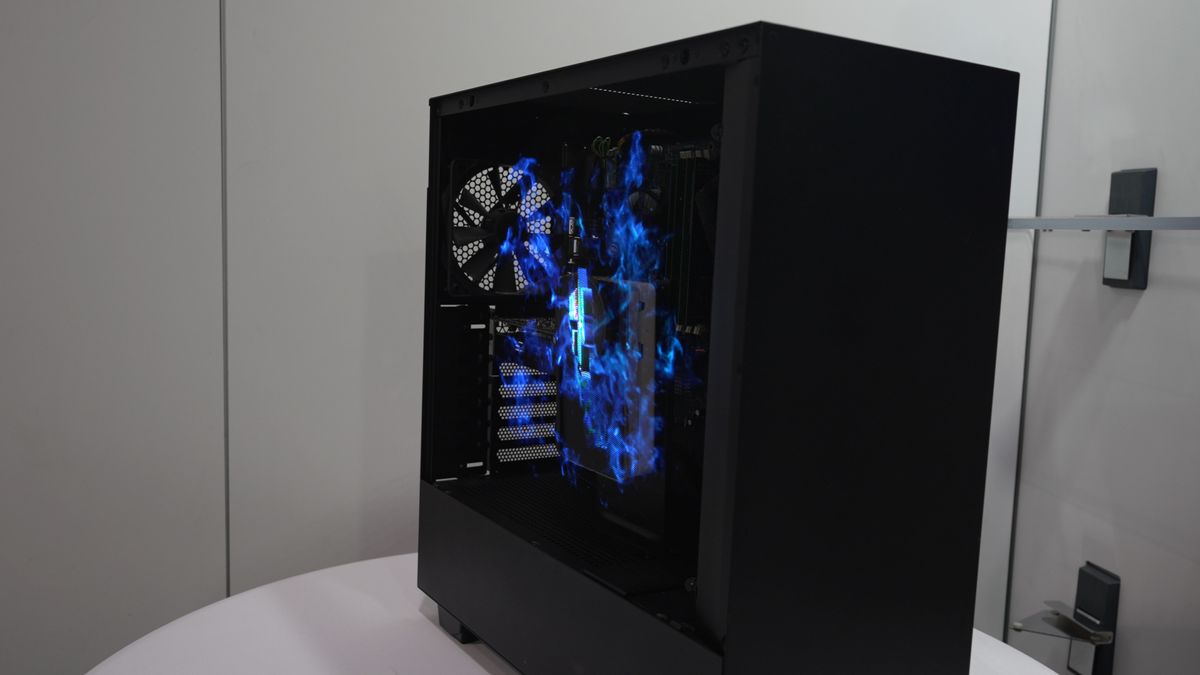 Showcase PC Hologram PC Case