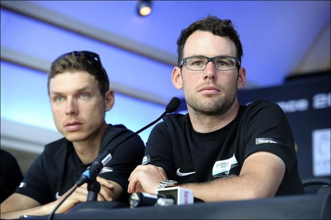 Tony Martin and Mark Cavendish (Omega Pharma Quick Step)