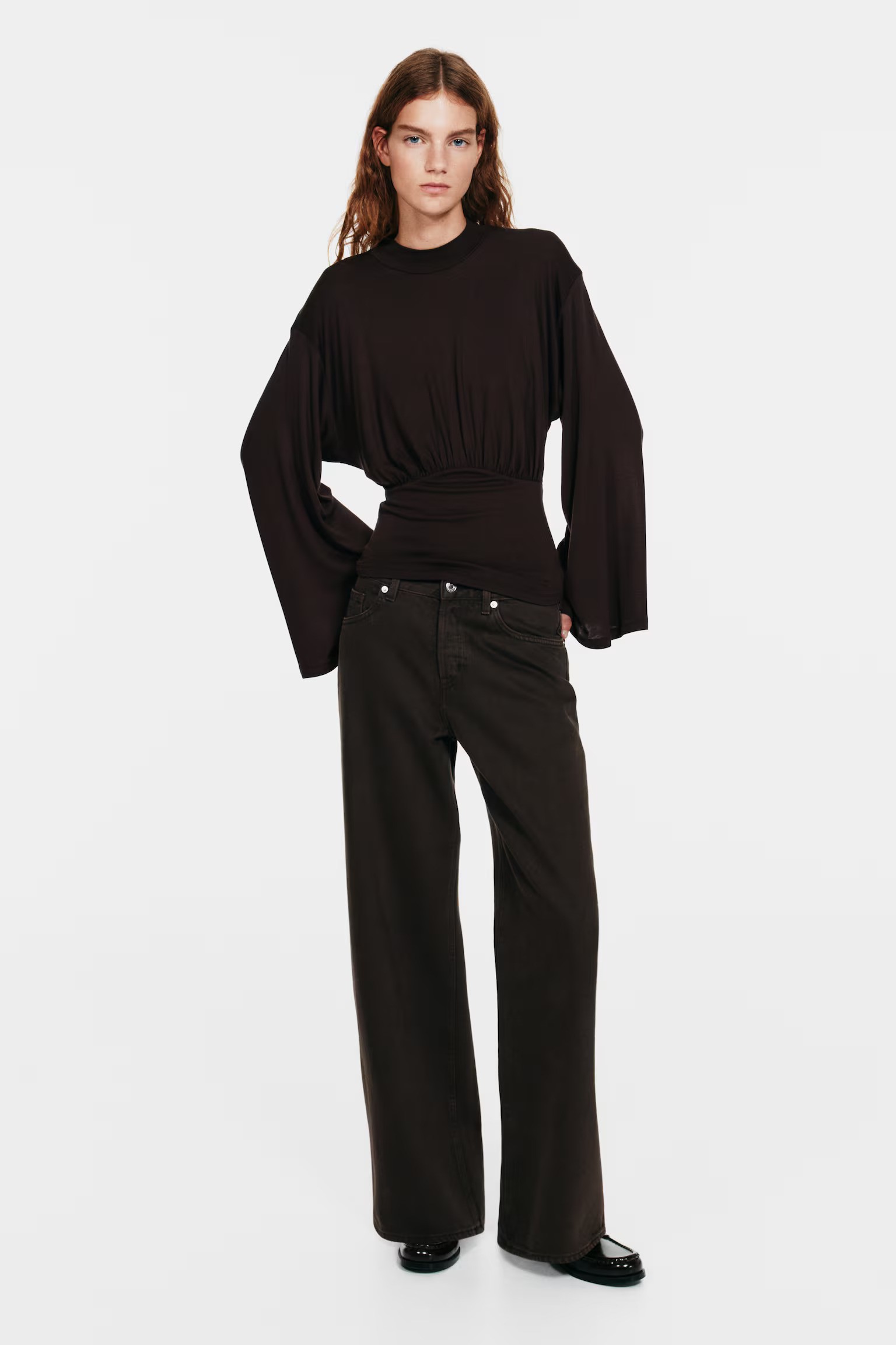 H&amp;amp;M, Draped Jersey Top