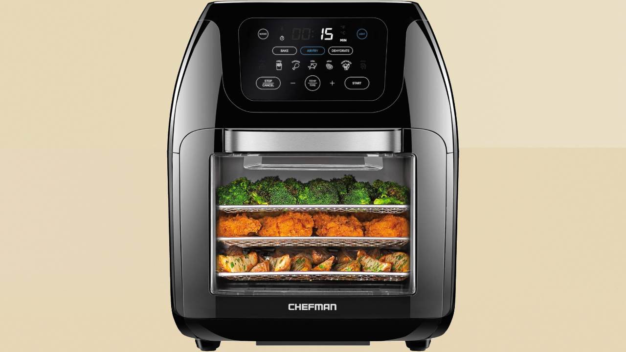 Chefman Multifunctional Digital Air Fryer + Rotisserie