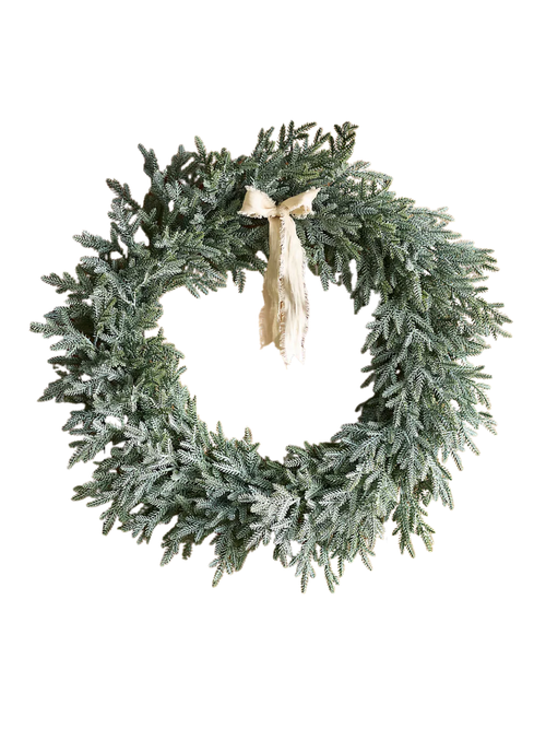 Faux Blue Spruce Wreath
