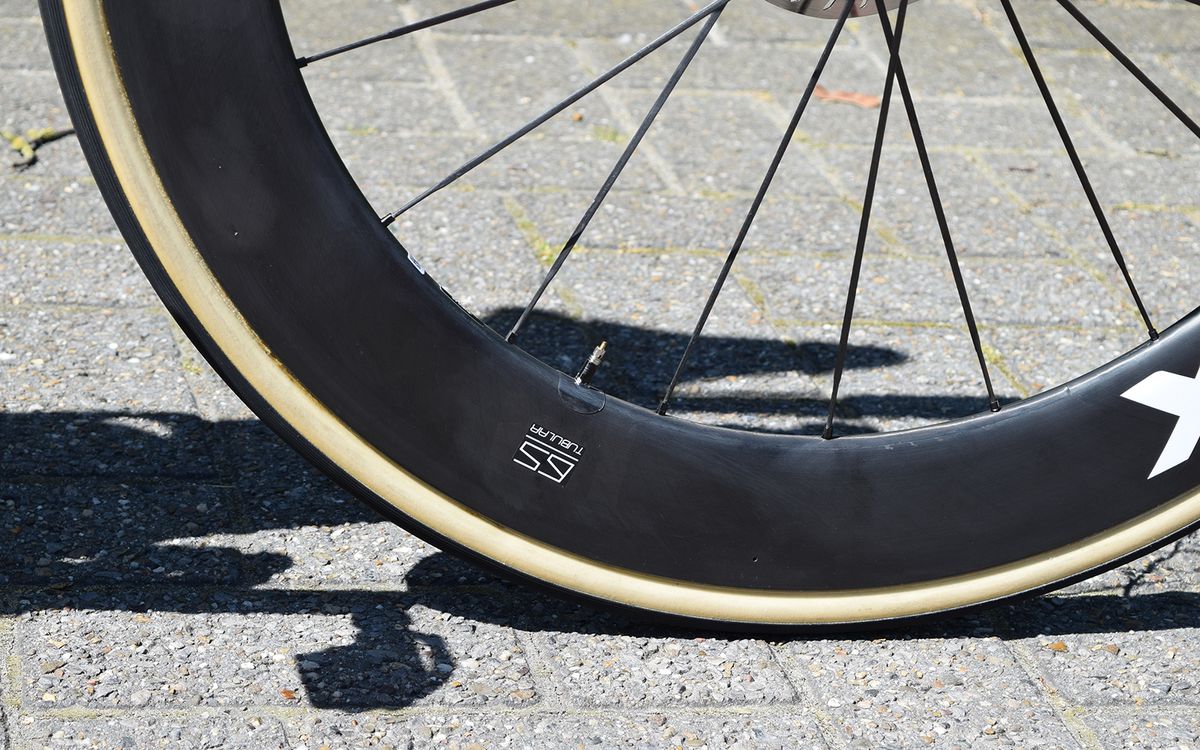 The Cadex wheels are available in 45mm and 64mm rim depths