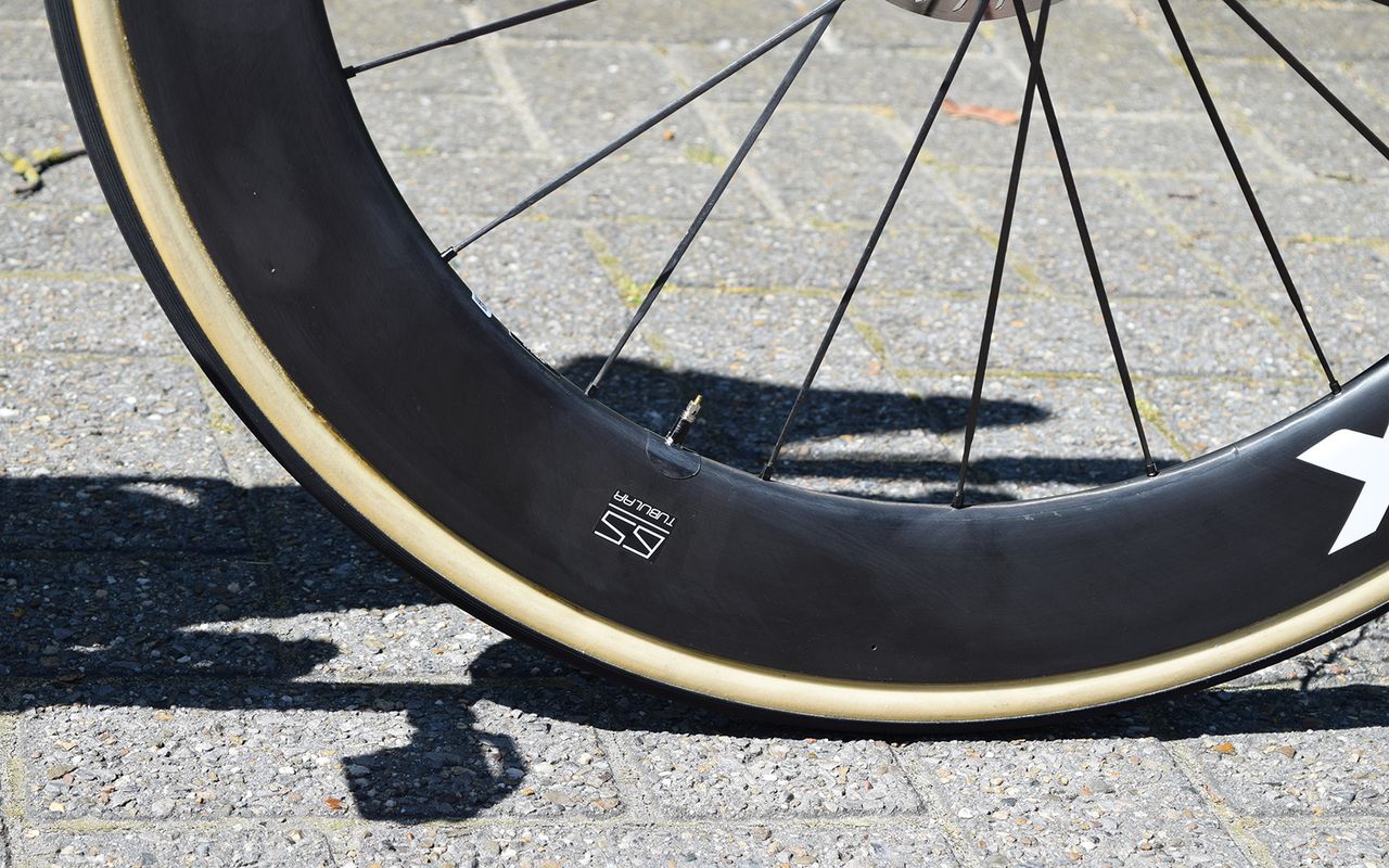 The Cadex wheels are available in 45mm and 64mm rim depths