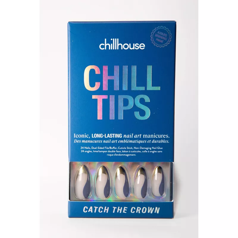 Chillhouse Chill Tips Fake Nails - Catch the Crown - 24ct