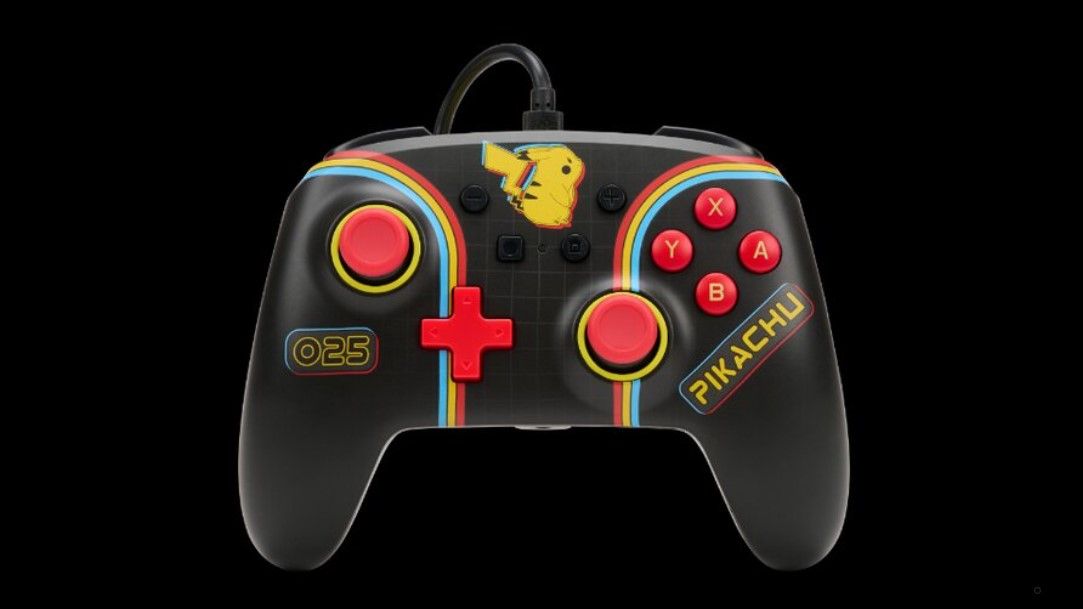 PowerA Switch pikachu arcade controller