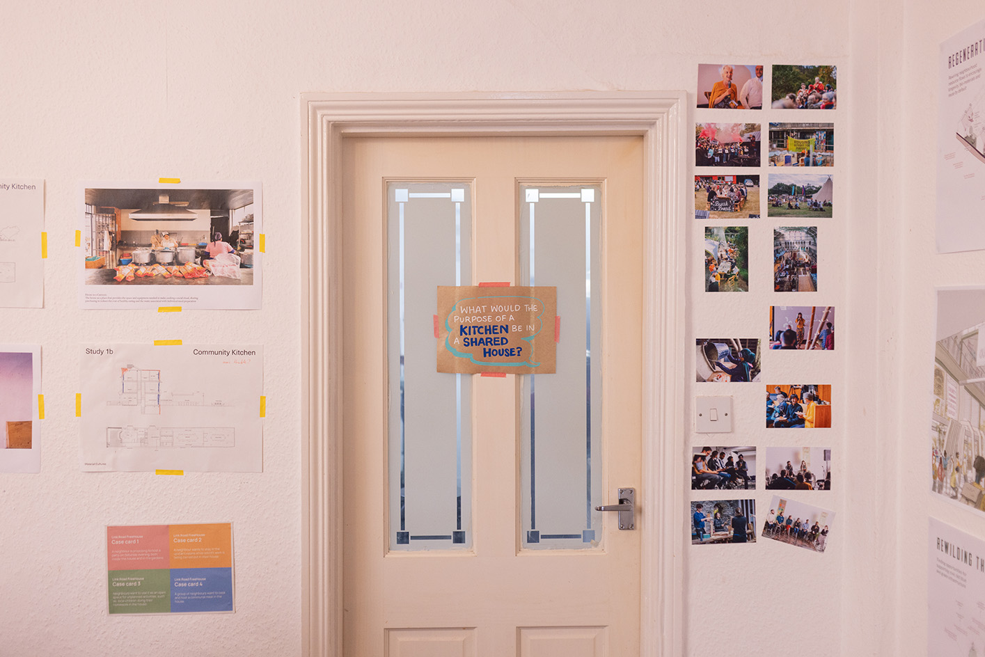 Retrofit House in Birmingham, interiors of home showcasing biomaterials that can be used in home repairs