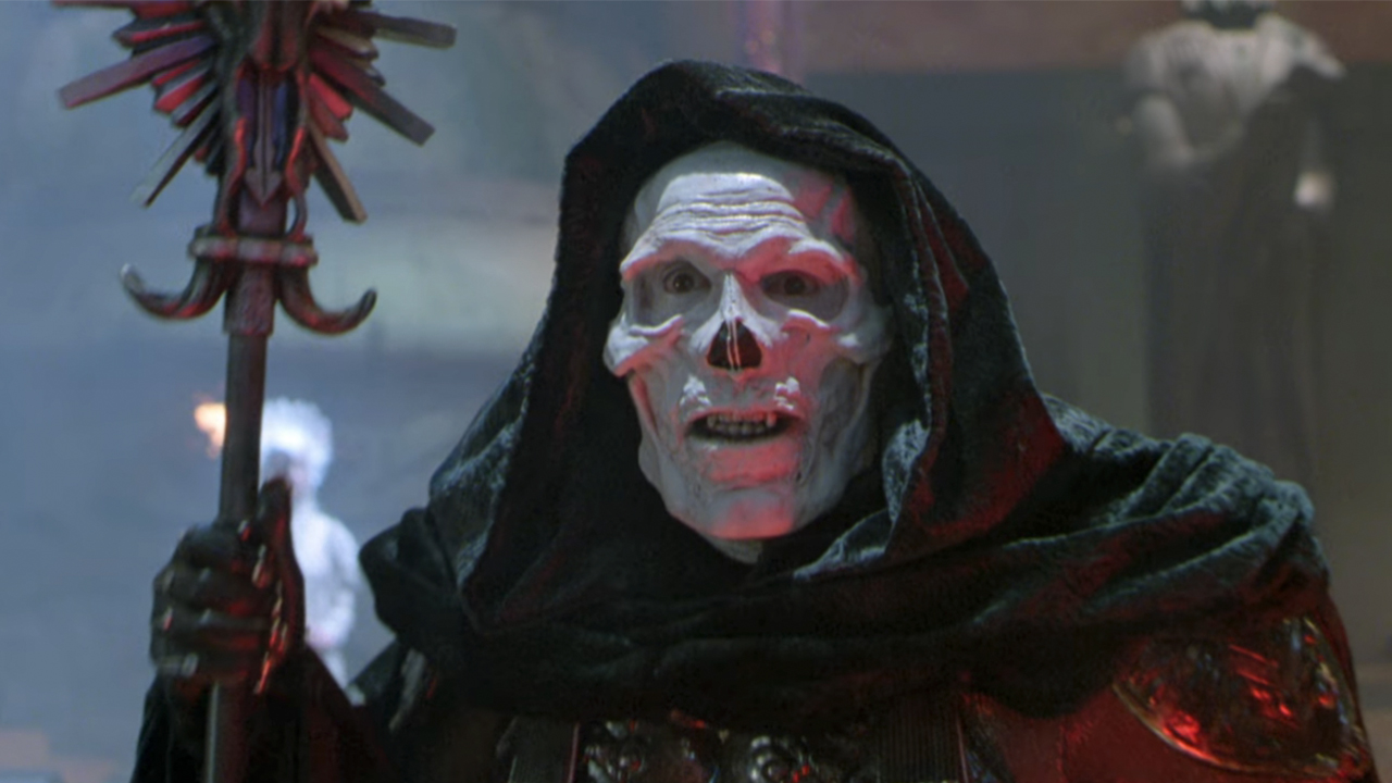 Frank Langella as Skeletor in Masters of the Universe (1987)