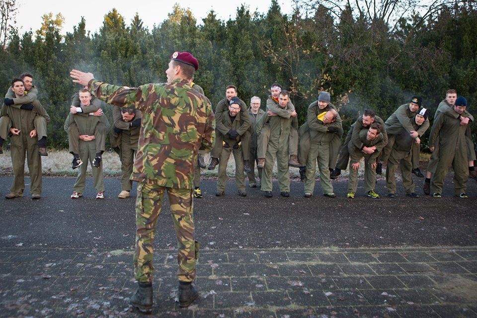 The team get some instructions
