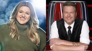 Kelly Clarkson (Season 21) and Blake Shelton (Season 22) on The Voice