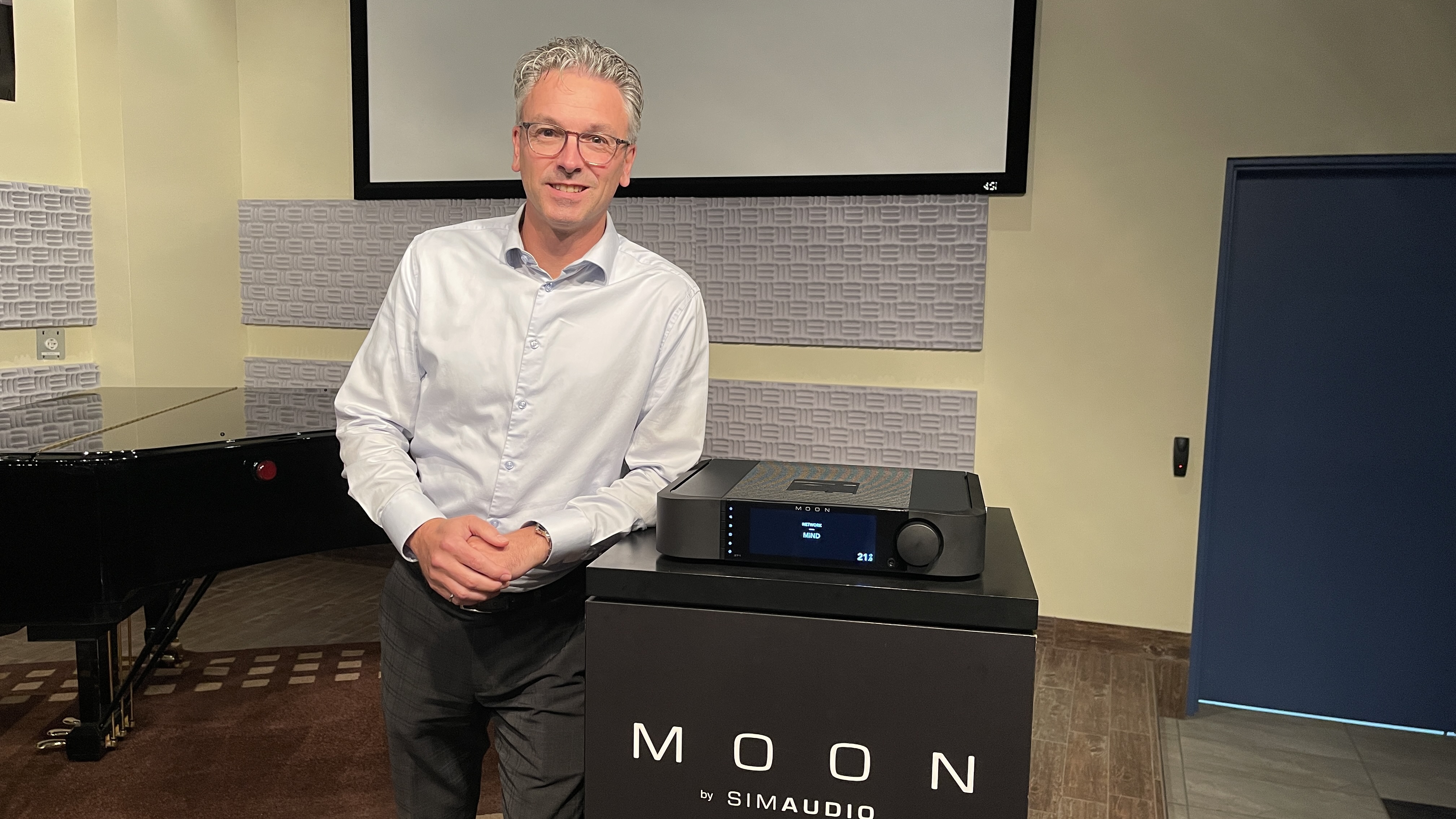 Moon Audio&#039;s Product Director Dominique Poupart