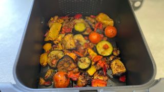 Roasted vegetables in the Ninja DoubleStack Air Fryer