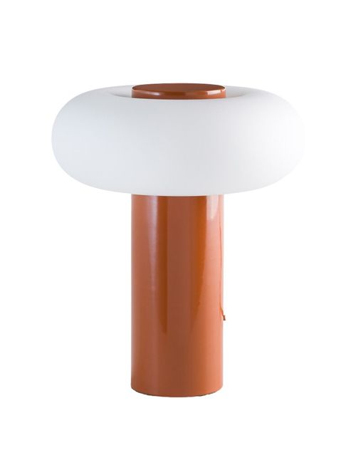 Omer Iron/Opaline Metal Table Lamp&nbsp;